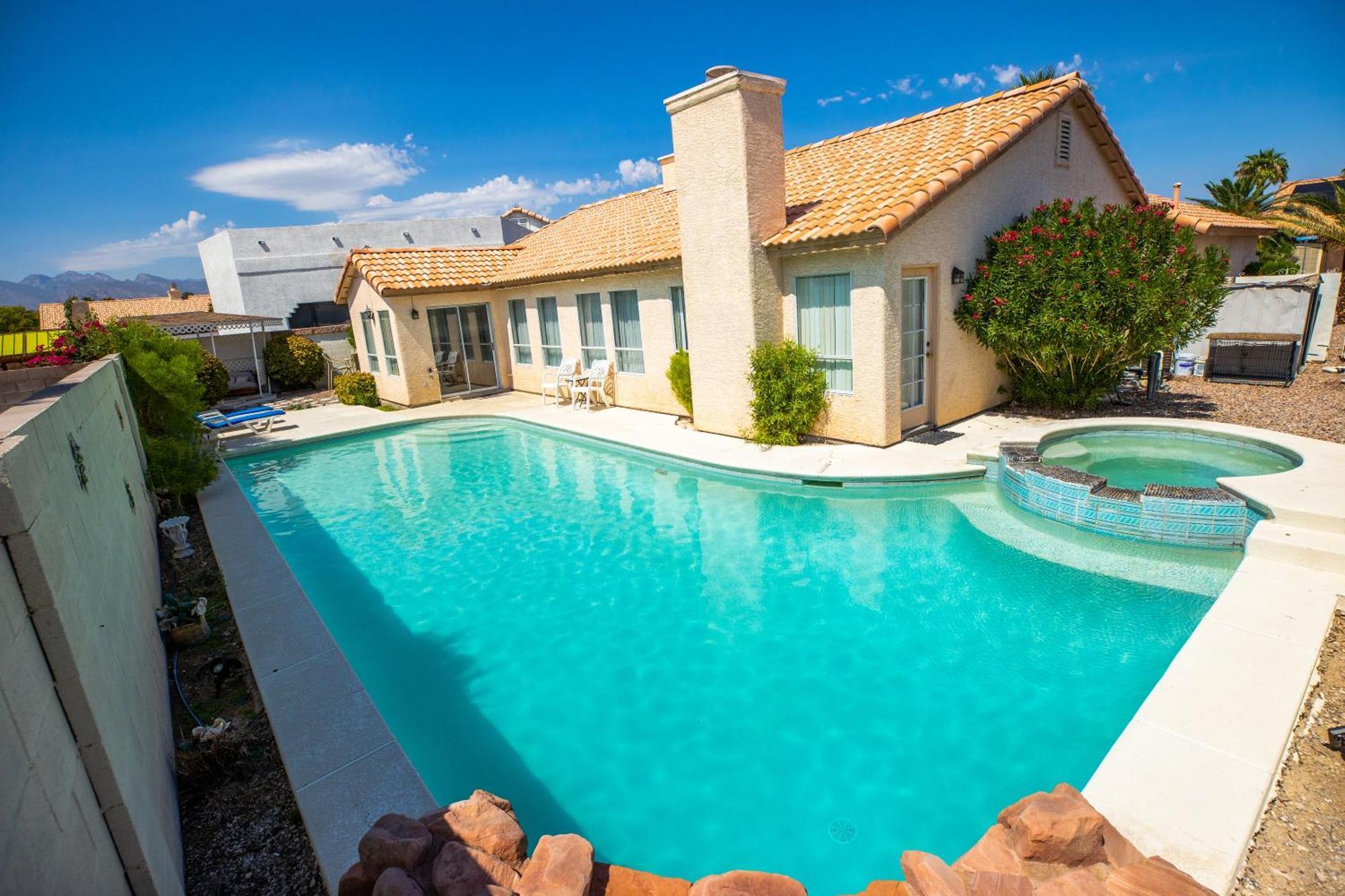 Luxury 1900 Sq Ft House Huge 46 Ft Pool & Hot Spa Las Vegas Dış mekan fotoğraf